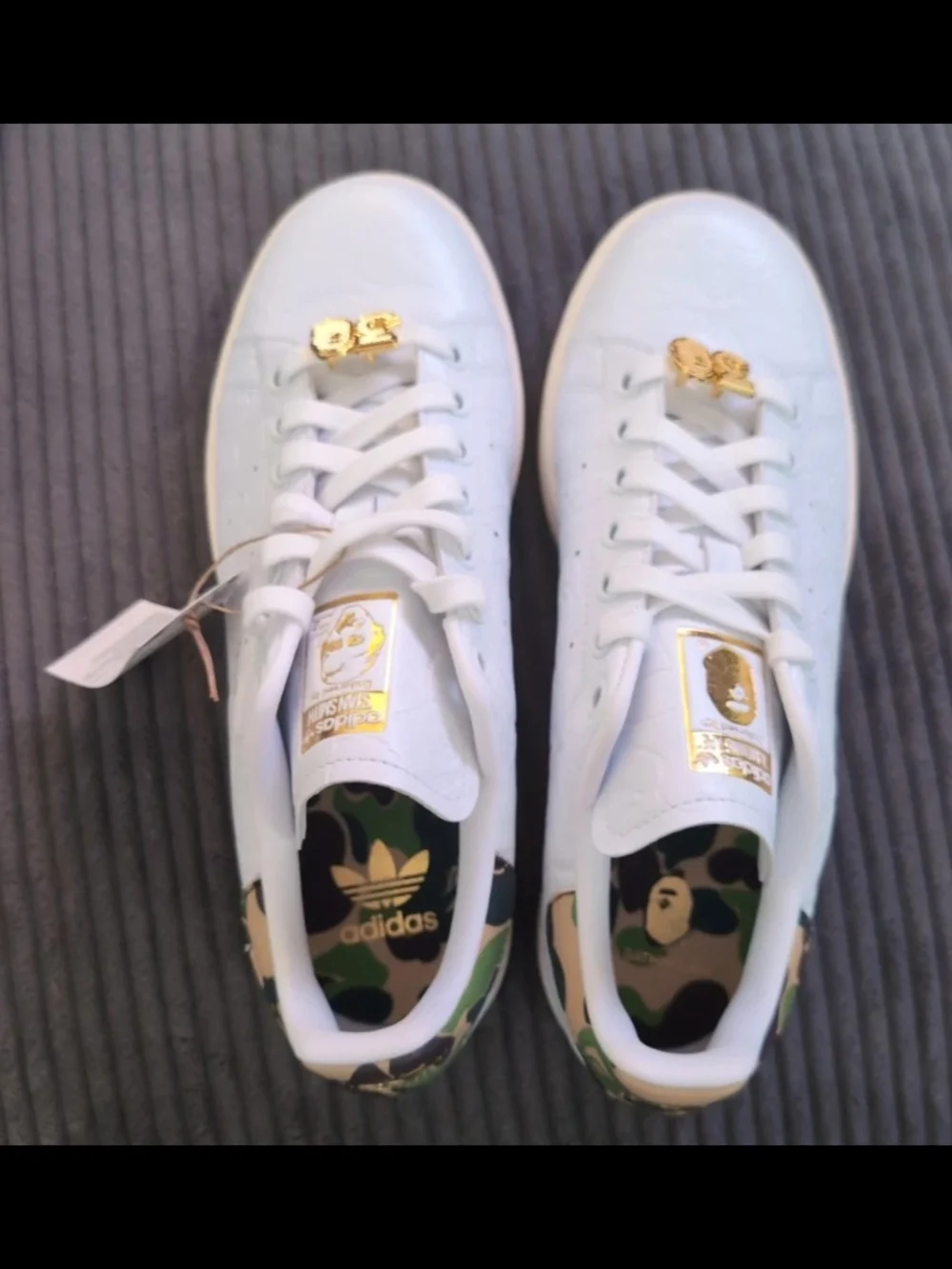 Adidas Stan Smith x BAPE 30th Anniversary Sneakers